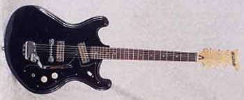 1967 Heit Deluxe V-2 Vintage Electric Guitar